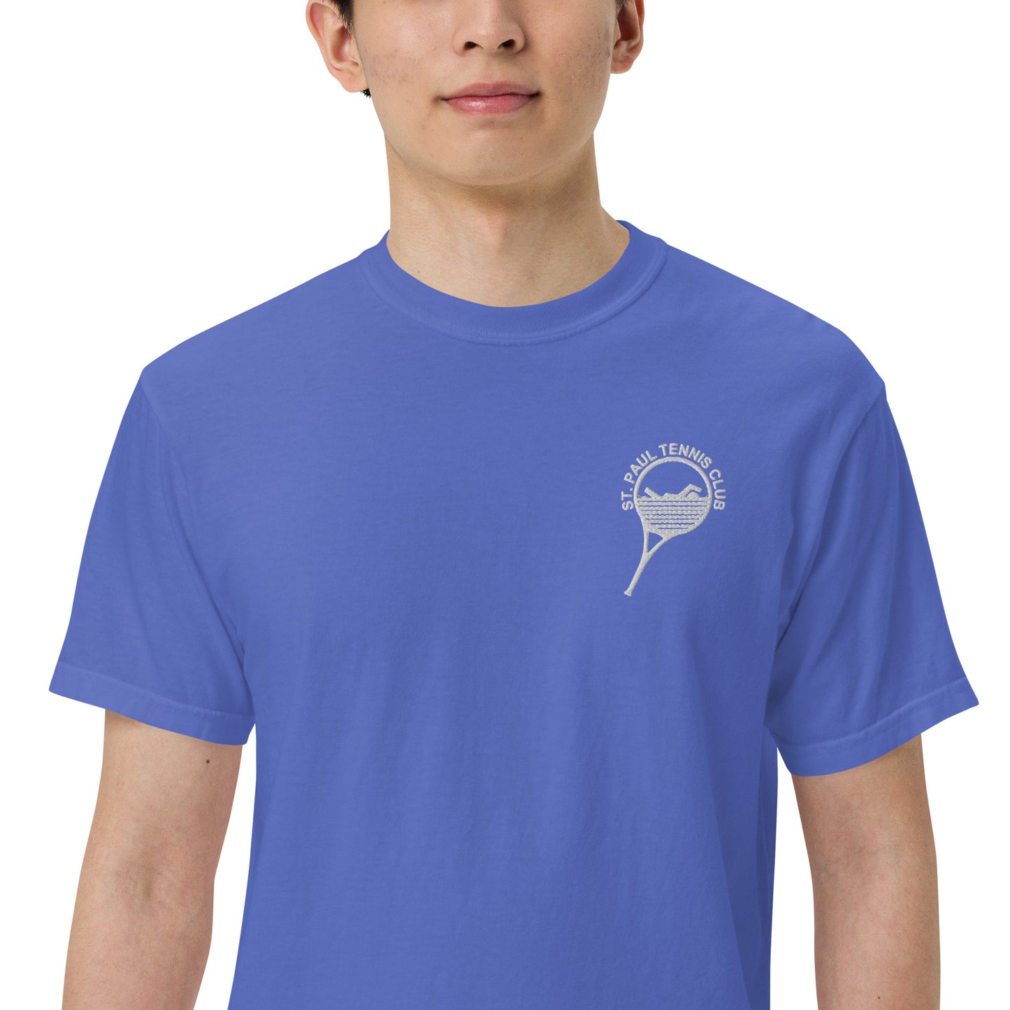 Unisex garment-dyed heavyweight t-shirt