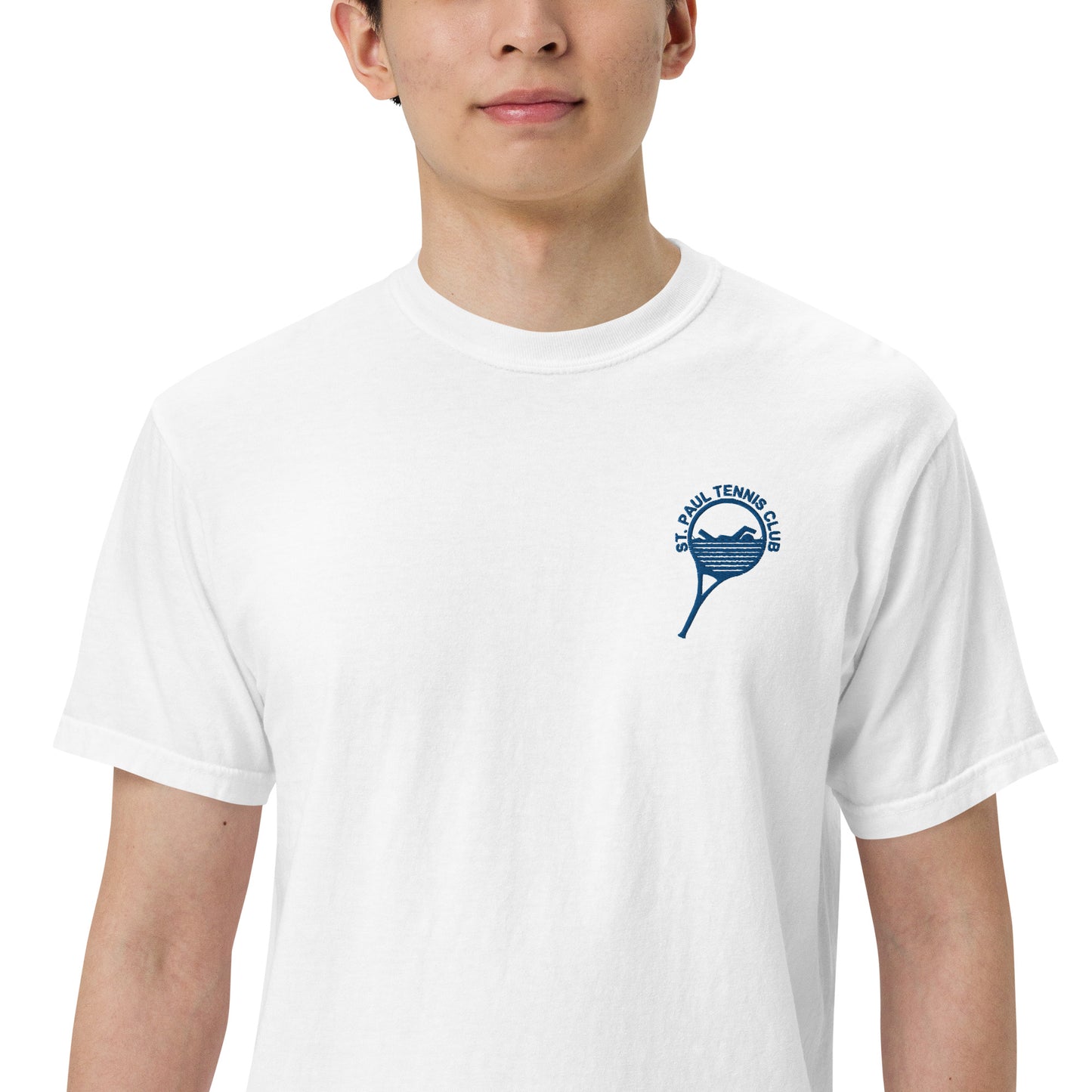 Unisex garment-dyed heavyweight t-shirt