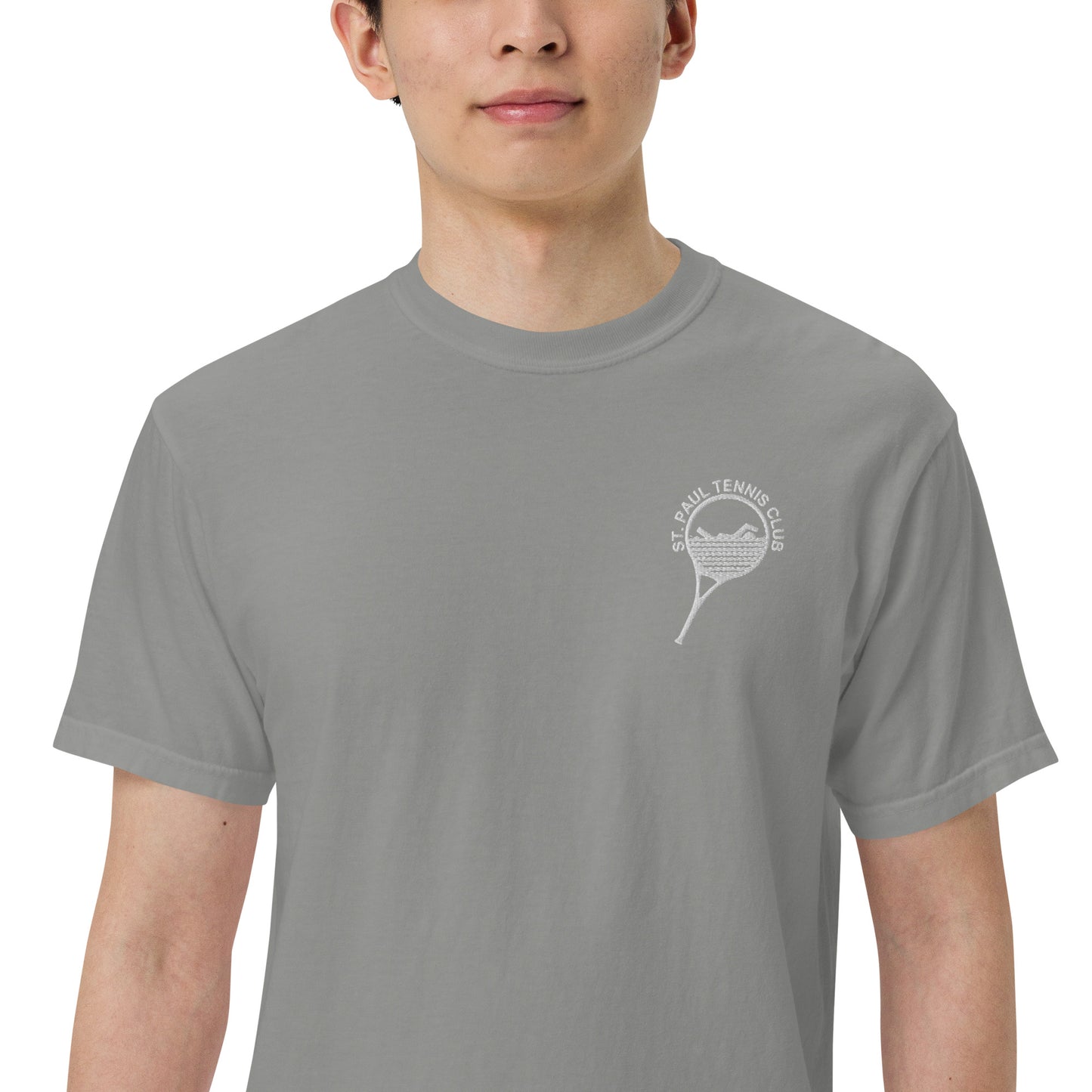 Unisex garment-dyed heavyweight t-shirt
