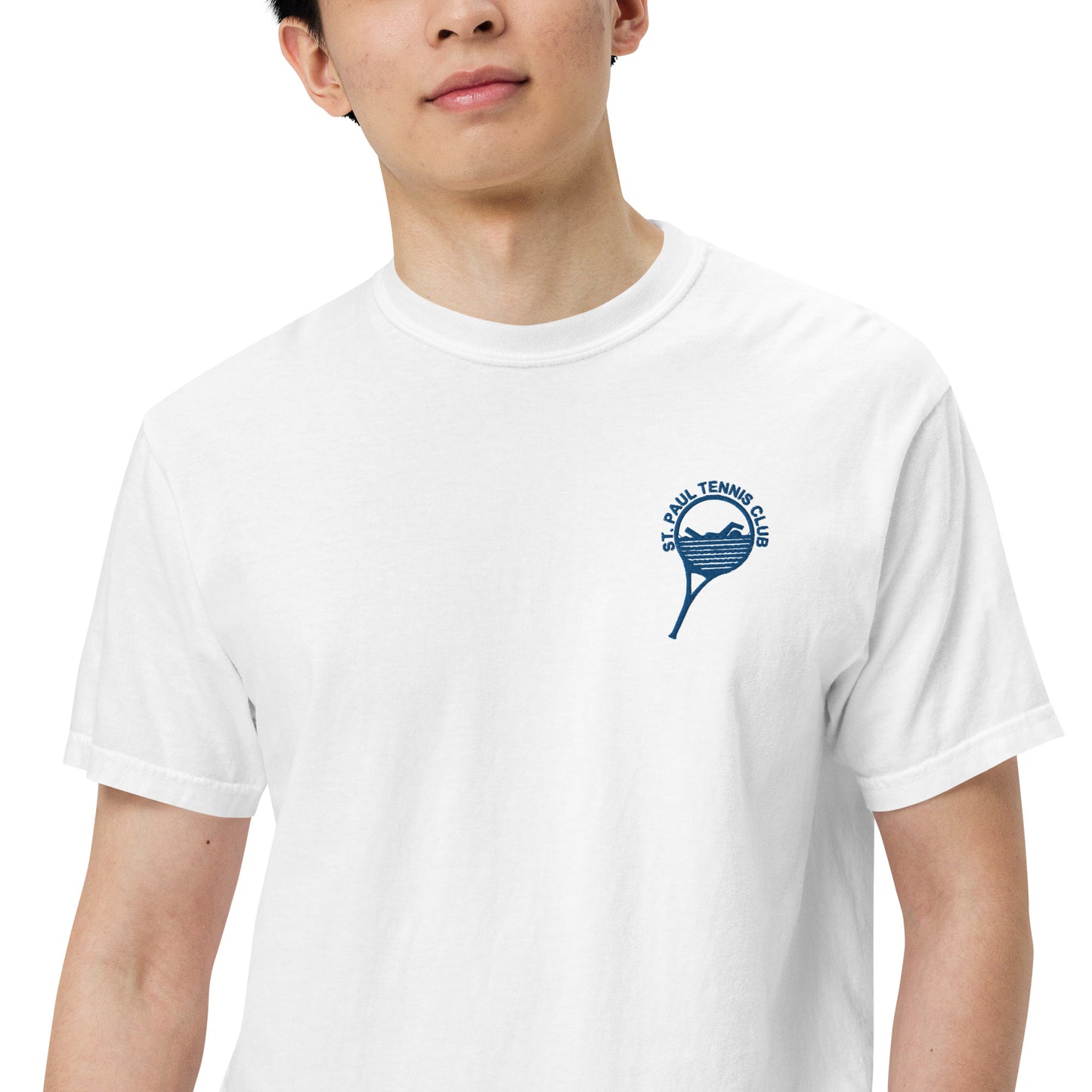 Unisex garment-dyed heavyweight t-shirt