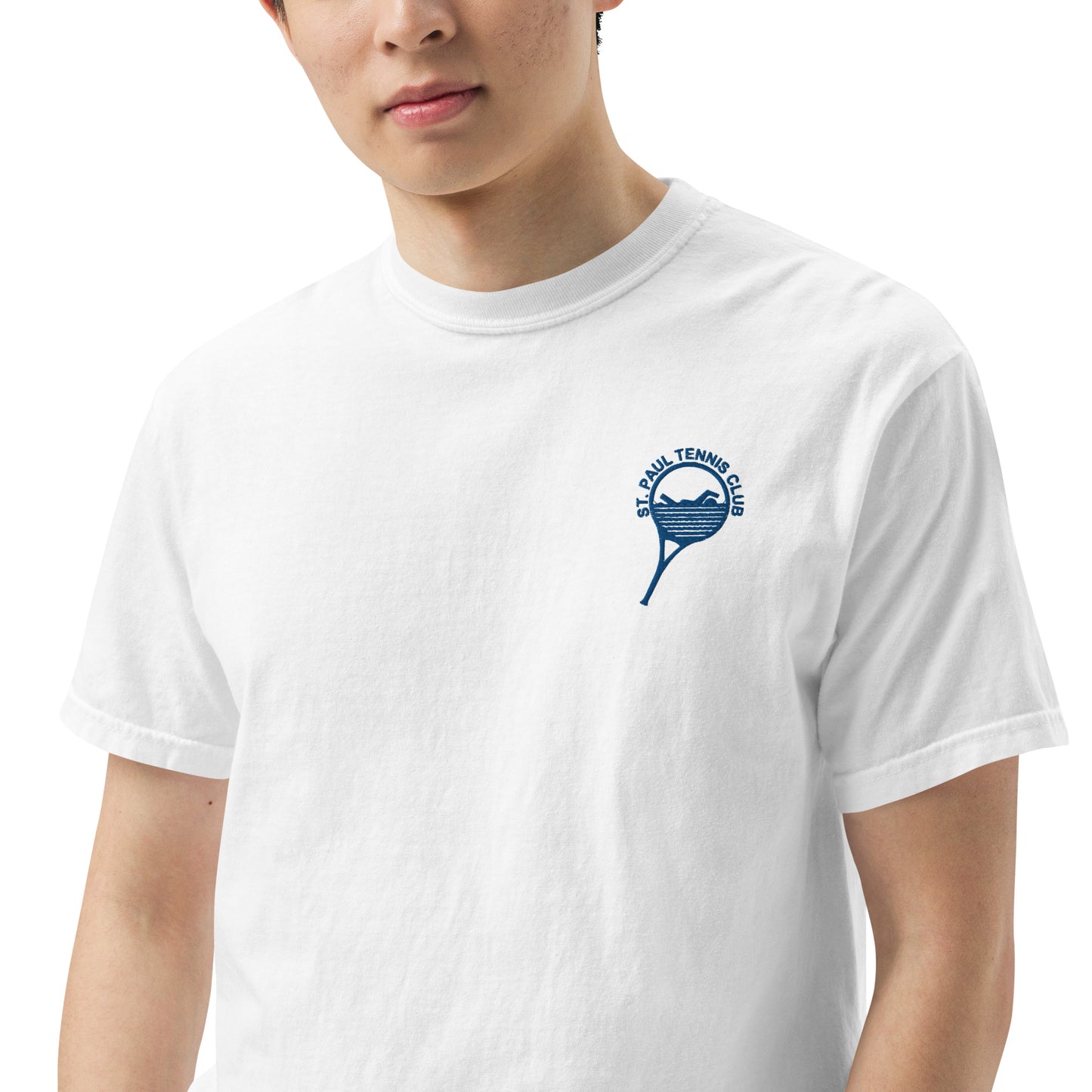 Unisex garment-dyed heavyweight t-shirt